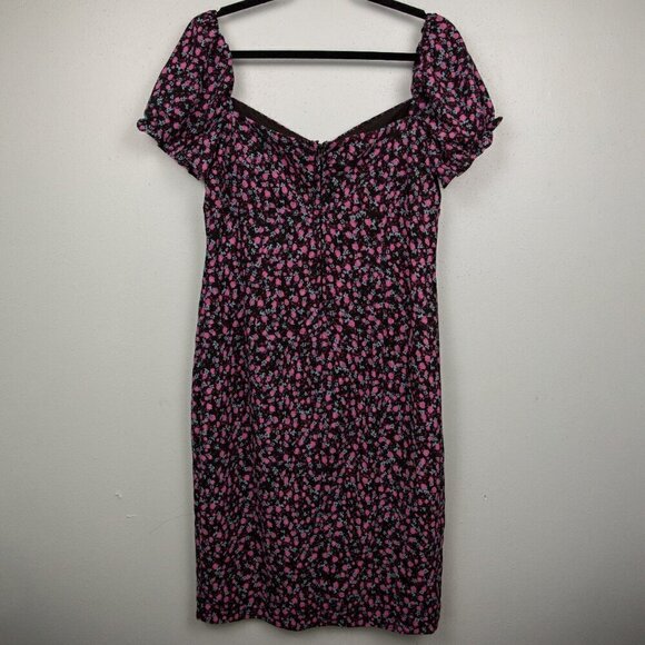 City Triangles peasant ditzy floral mini dress-XL - Picture 5 of 5